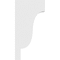 Ekena Millwork Standard Newport Architectural Grade PVC Corbel, 3"W x 10"D x 20"H CORP03X10X20NEW - alternate 3
